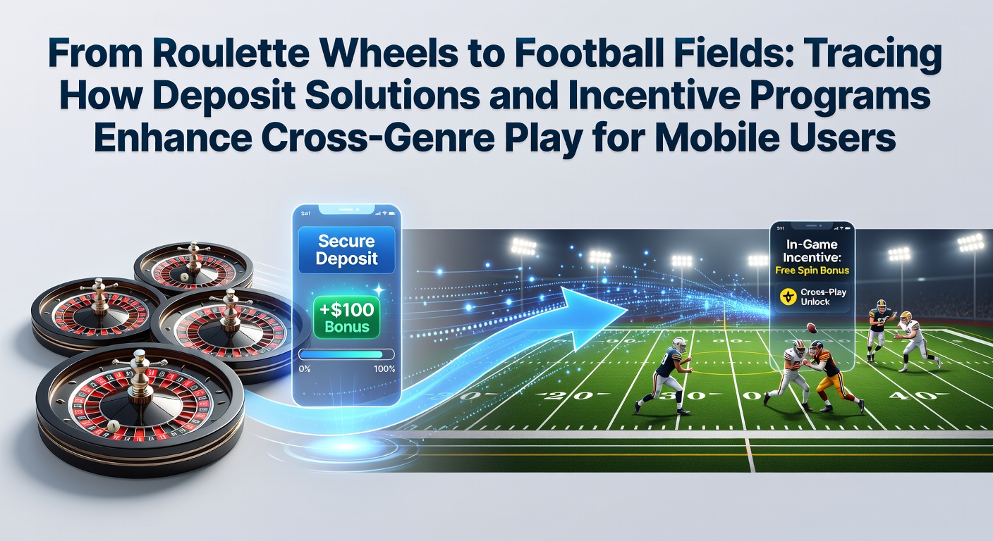 Mobile Nutzer wechseln nahtlos zwischen Casino-Spielen wie Roulette und Sportwetten auf Fußballfeldern dank moderner Einzahlungslösungen und Incentive-Programme