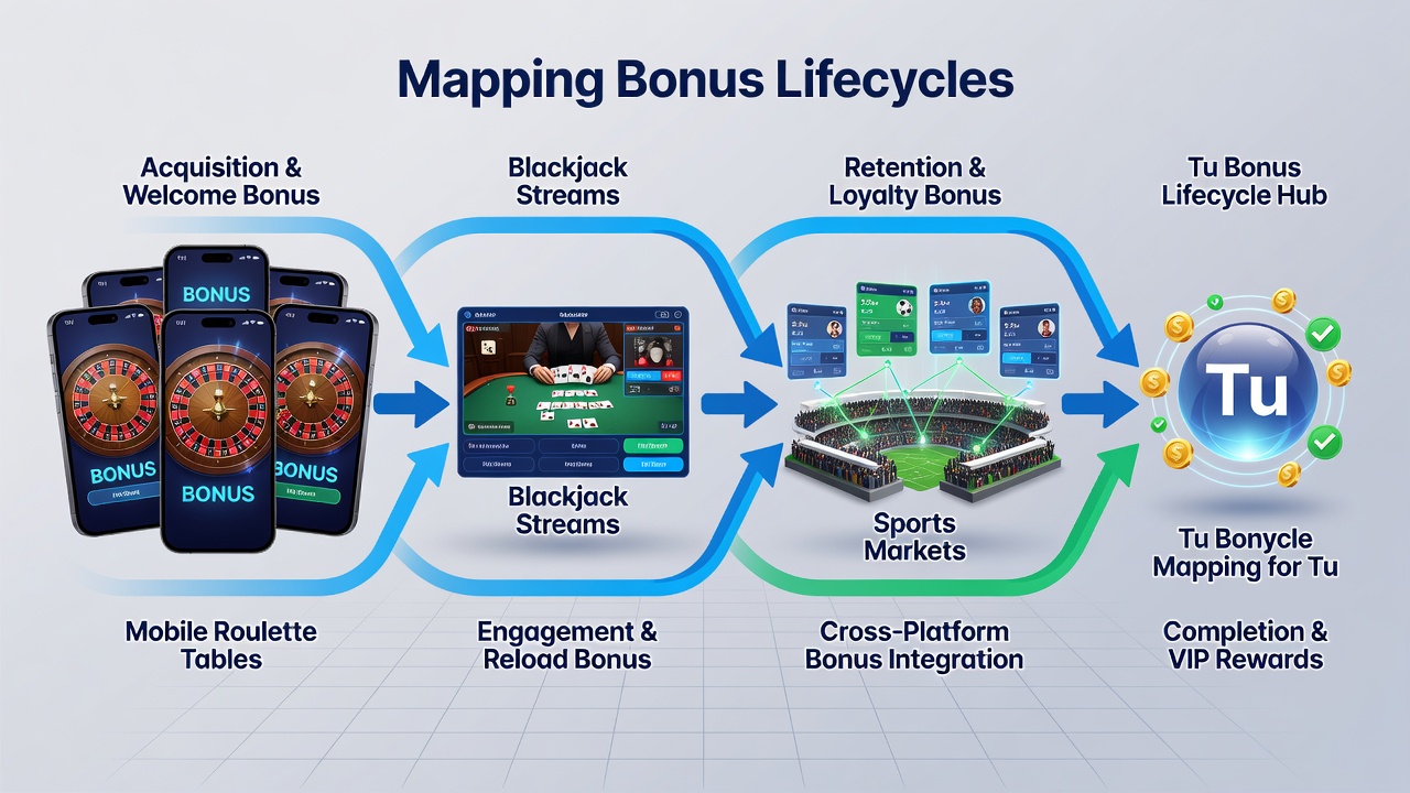 Blackjack-Streams und Sportwetten mit Bonus-Integration auf mobilen Geräten