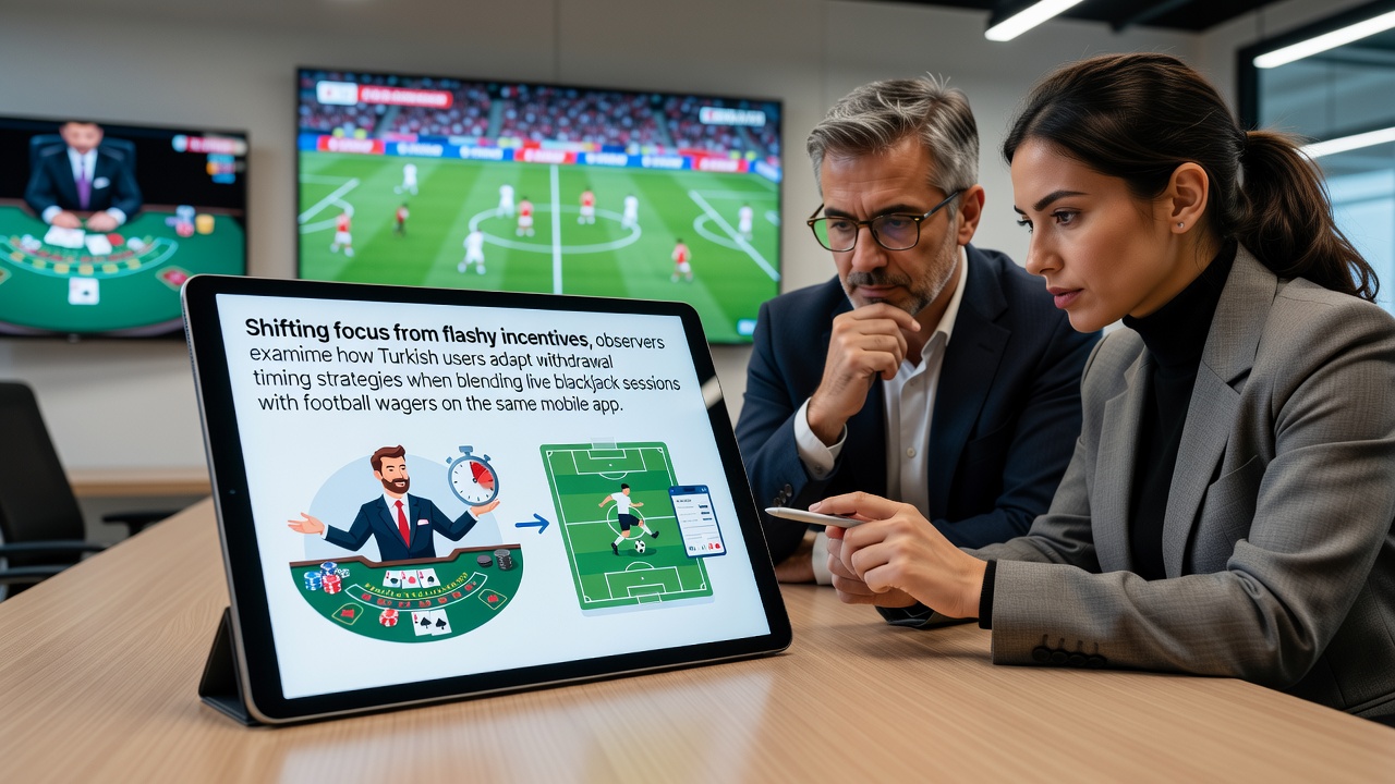 Türkische Nutzer passen Auszahlungsstrategien auf mobilen Apps an, während sie Live-Blackjack mit Fußballwetten kombinieren