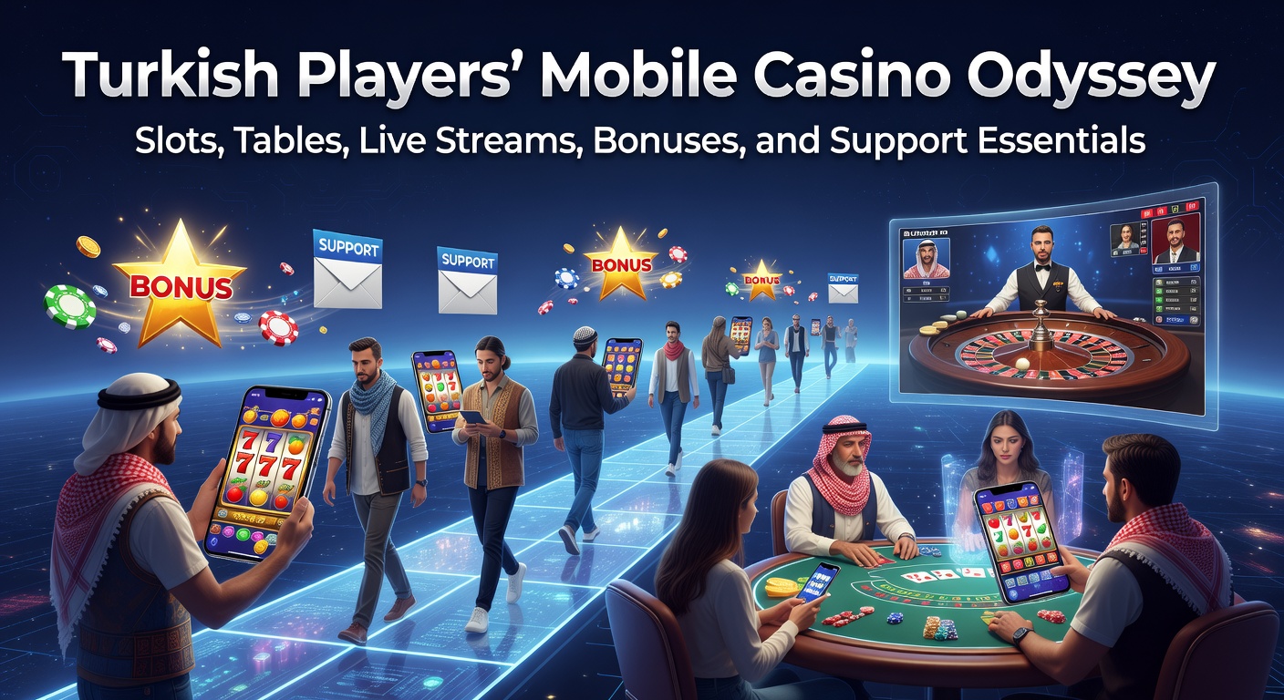 Türkische Spieler am Smartphone: Ein Mann in traditioneller Umgebung dreht die Slots, während der Bildschirm bunte Früchte und Gewinne zeigt